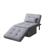 ZUN Folding lounge chair Office lunch nap single chair lazy chair home casual balcony chair sofa chair W1278127151