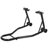 ZUN Universal High-Grade Steel Rear Stand TD-003-05 for Motorcycle Black 50615761