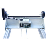 ZUN Aluminum Portable Load Lifter ,. 200 Lb. Capacity Silver W465104037