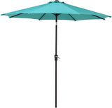 ZUN Patio Outdoor Market Umbrella with Aluminum Auto Tilt and Crank 14439595