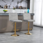 ZUN COOLMORE Bar Stools with Back and Footrest Counter Height Dining Chairs 2PC/SET W395P144021