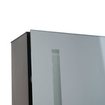 ZUN 20" W x 26" H Modern Wall Mounted LED Frontlit Bathroom Mirror Cabinet with US standard plug, W1865109004