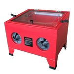 ZUN 25 Gallon Bench Top Air Sandblasting Cabinet Sandblaster Blast Large Cabinet Red 64011579