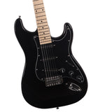 ZUN GST Stylish Electric Guitar Kit with Black Pickguard Black 55121825