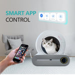 ZUN Smart Cat Litter Box Cat Litter Box Self-cleaning W126453121