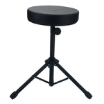 ZUN Non-adjustable Folding Percussion Drum Stool Round Seat 30208256
