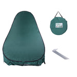 ZUN Portable Outdoor Pop-up Toilet Dressing Fitting Room Privacy Shelter Tent Army Green 07914240