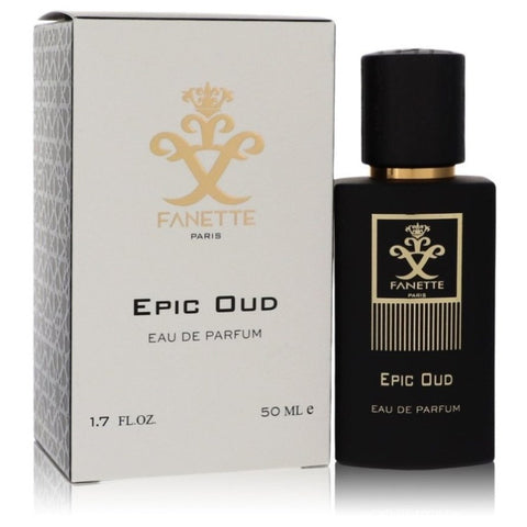 Epic Oud by Fanette Eau De Parfum Spray 1.7 oz for Men FX-557980