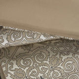 ZUN 7 Piece Jacquard Comforter Set with Throw Pillows B035128854