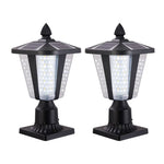 ZUN Solar Column Headlights With Dimmable LED W1340133335