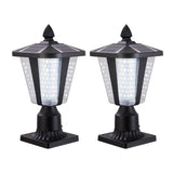 ZUN Solar Column Headlights With Dimmable LED W1340133335