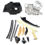 ZUN Timing Chain Kit, Engine Cover, Solenoid Kit for VW Jetta GTI Audi A4 Q5 TT 2.0L 06H109467N 76459902