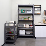 ZUN 63 "H garage shelves, bookshelves, kitchen shelves - with wheels W2181P155885