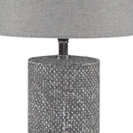 ZUN Embossed Ceramic Table Lamp B03594982
