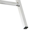 ZUN Modern Design High Counter Stool Electroplated leg Kitchen Restaurant black pu Bar Chair W210123601