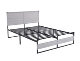 ZUN V4 Metal Bed Frame 14 Inch Queen Size with Headboard and Footboard, Mattress Platform with 12 Inch W125343548