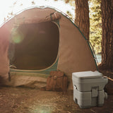 ZUN Portable Toilet Set,camping supplies,toilet 07164454