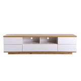 ZUN Modern TV stand for TVs up to 80'' , Media Console with Multi-Functional Storage, Entertainment WF313575AAK