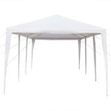 ZUN 3*9m Non-Cloth PE Cloth Plastic Sprayed Iron Pipe Outdoor Party Tent White 15998186