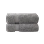 ZUN 100% Cotton Bath Sheet Antimicrobial 2 Piece Set B03599339