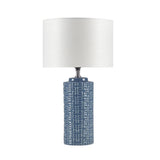 ZUN Geometric Ceramic Table Lamp B03596576