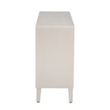 ZUN U_Style Light Luxury Style Cabinet with Fraxinus Mandschuric Solid Wood Veneer, Adjustable, Suitable WF311380AAG