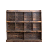ZUN 10-shelf Bookcase W33165694