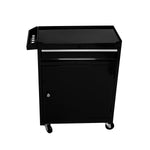 ZUN Detachable 5 Drawer Tool Chest with Bottom Cabinet and One Adjustable Shelf--Black W110265907