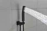 ZUN 12" Rain Shower Head Systems Wall Mounted Shower W127255511