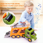 ZUN (ABC)Car Truck Toy for 3 4 5 6 Years Old Boys and Girls, Dinosaur 16502293