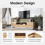 ZUN Modern TV stand for TVs up to 80'' , Media Console with Multi-Functional Storage, Entertainment WF313575AAP