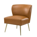 ZUN Minyas Side Chair with Metal Legs W113753279
