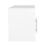 ZUN Stackable Wall Mounted Storage Cabinet, 31.50" D x 15.75" W x 19.69" H, White W33167276
