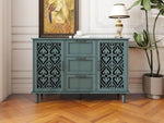 ZUN 2 Door 3 Drawer Cabinet, American Furniture, Suitable for Bedroom, Living Room, Study W688124216