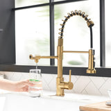 ZUN Purifier Kitchen Faucet Drinking Water Faucet, Pull Down Water Filter Kitchen Sink Faucets W1932P156132