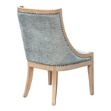 ZUN Upholstered Dining Chair with Nailhead Trim B035118591