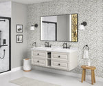 ZUN 60 x 36Inch LED Mirror Bathroom Vanity Mirror with Back Light, Wall Mount Anti-Fog Memory Large W1272103522