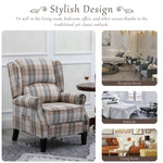 ZUN Vintage Armchair Sofa Comfortable Upholstered leisure chair / Recliner Chair for Living Room W1422121448
