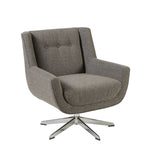 ZUN Swivel Lounge Chair, Star Based Swivel B03548387