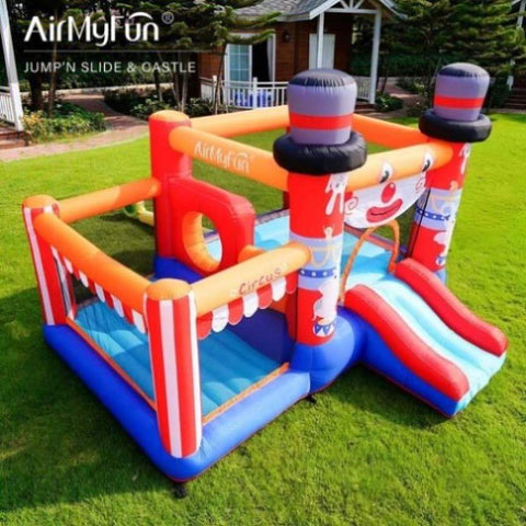 ZUN AirMyFun Bouncy House & Bouncy Castle for Kids, Inflatable Bounce House with Blower, Bouncing Area W1134126869