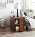 ZUN Modern Design 1pc Nightstand of Drawers Shelfs Multifunctional Side Table Bedroom Living Room Home B01151370