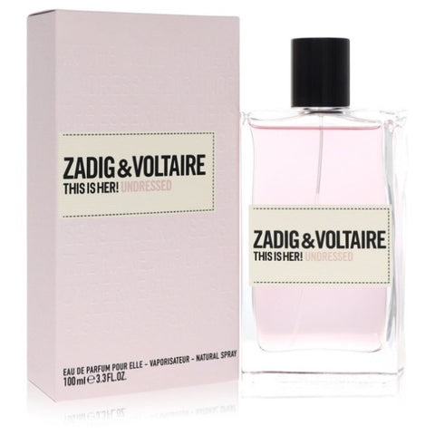 This is Her Undressed by Zadig & Voltaire Eau De Parfum Spray 3.3 oz for Women FX-564797
