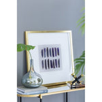 ZUN 23.5“ x 23.5" Grace Purple Agate Shadow Boxes Wall Art, Set of 2 W2078130328
