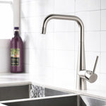 ZUN Kitchen Faucet Single Handle 1 Hole Kitchen Sink Faucets W1932130195