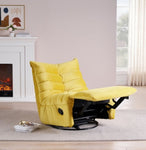 ZUN Lazy , Rotatable Modern Lounge with a Side Pocket, Leisure Upholstered Sofa , Reading W1278108561