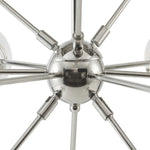 ZUN Paige 12-Light Chandelier with Oversized Globe Bulbs B03596549