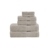 ZUN 6 Piece Organic Cotton Towel Set B03598770