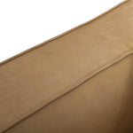 ZUN Vanessa Full Aniline Leather Stationary Sofa W982119448