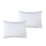 ZUN 7 Pieces White Jacquard Luxury Retro Style Comforter Set-Queen King Size 77981543