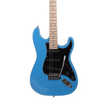 ZUN GST Stylish Electric Guitar Kit with Black Pickguard Sky Blue 41125737